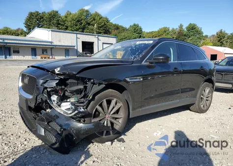 2019 Jaguar F-Pace Prestige из США, поврежденный, VIN SADCK2FX3KA357083